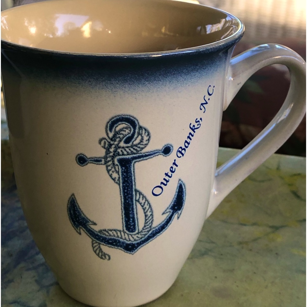 Anchor Cup, Featuring Outer Banks, N C